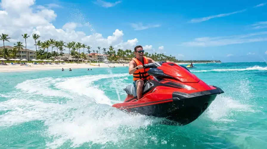 1. hit the waves jet ski rentals and water sports top things to do in punta cana in october