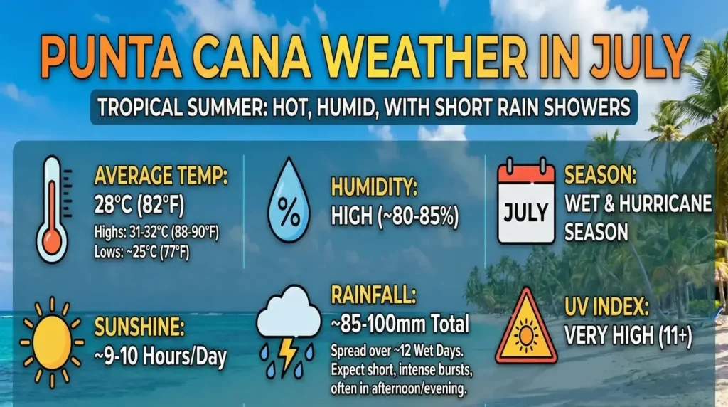 Punta cana weather in july events & top things to do for your perfect trip