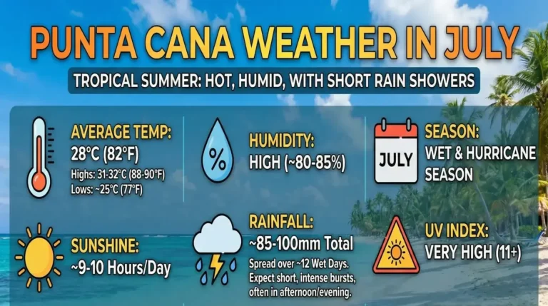 Punta cana weather in july events & top things to do for your perfect trip
