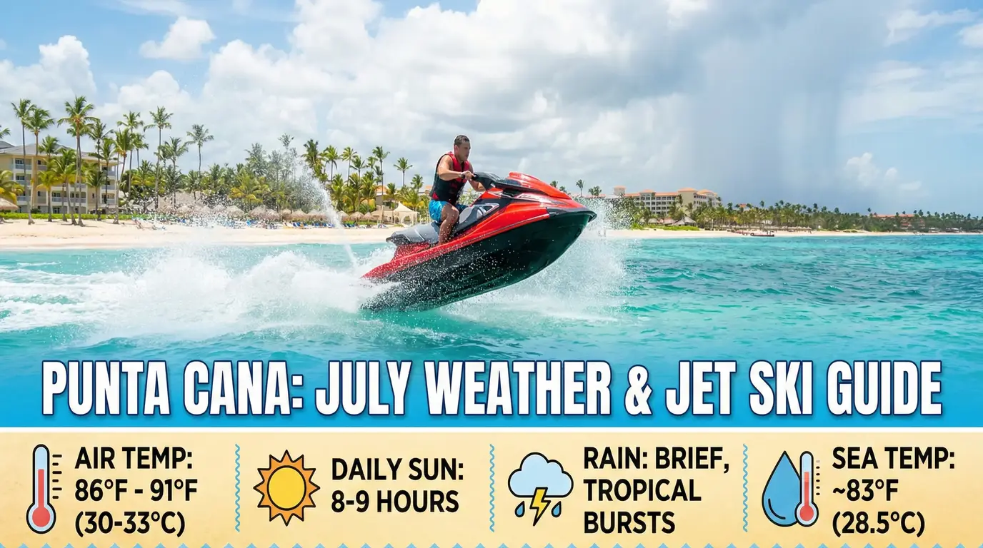 Dominican Republic Weather in July | Punta Cana Jet Ski Guide