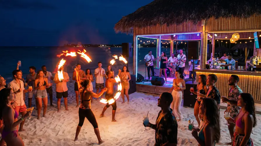 15. Nightlife at Resorts and Beach Bars Things to Do in La Romana