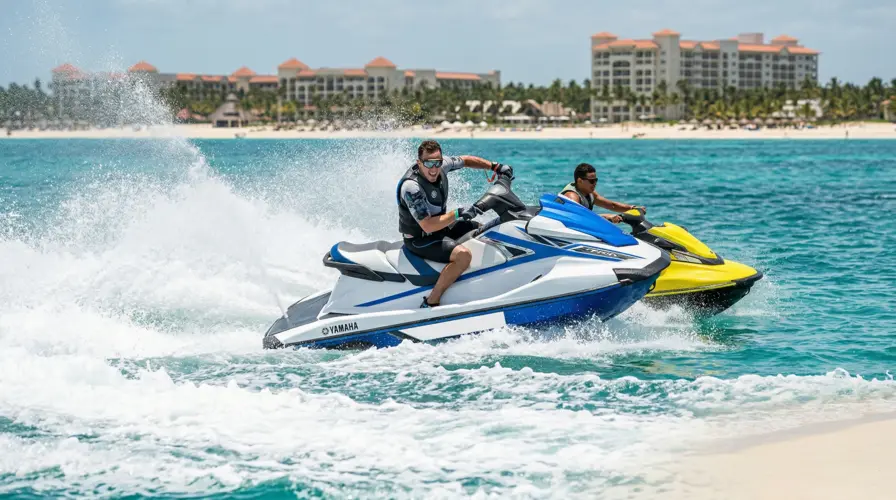 Beyond the Beach Jet Skis and Coastal Adrenaline Saona Island