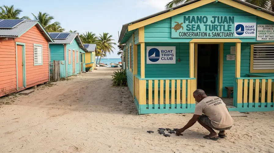 Exploring Mano Juan and the Sea Turtle Sanctuary Saona Island