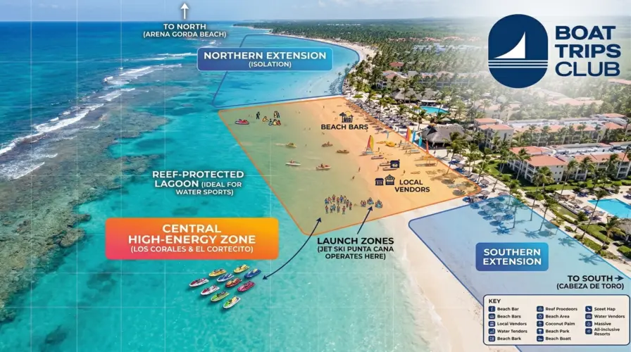 Navigating the Sand Your Bavaro Beach Map Where is Bavaro Beach Located