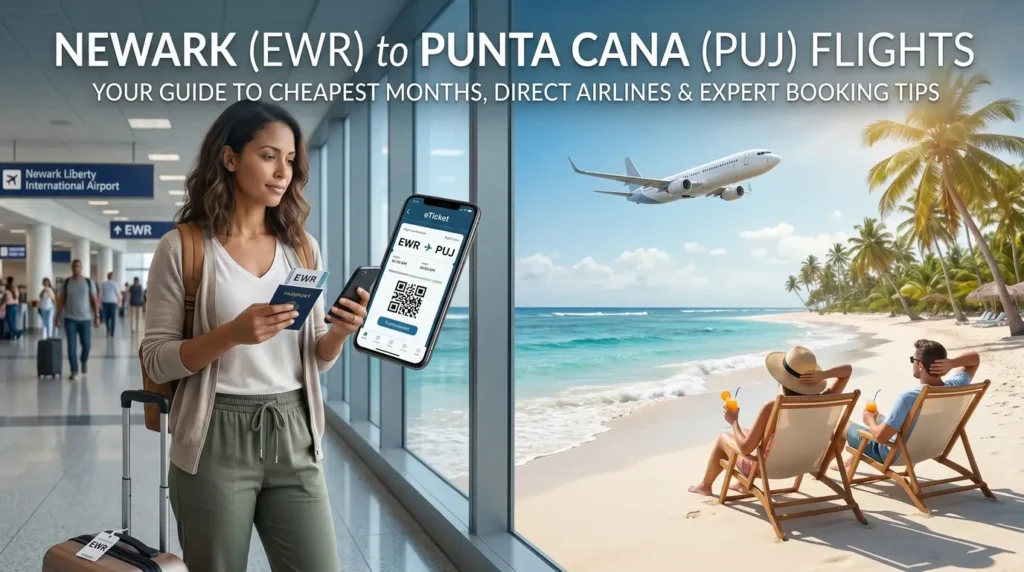 Flights from Newark to Punta Cana Cheapest Months, Direct Flights & Booking Tips