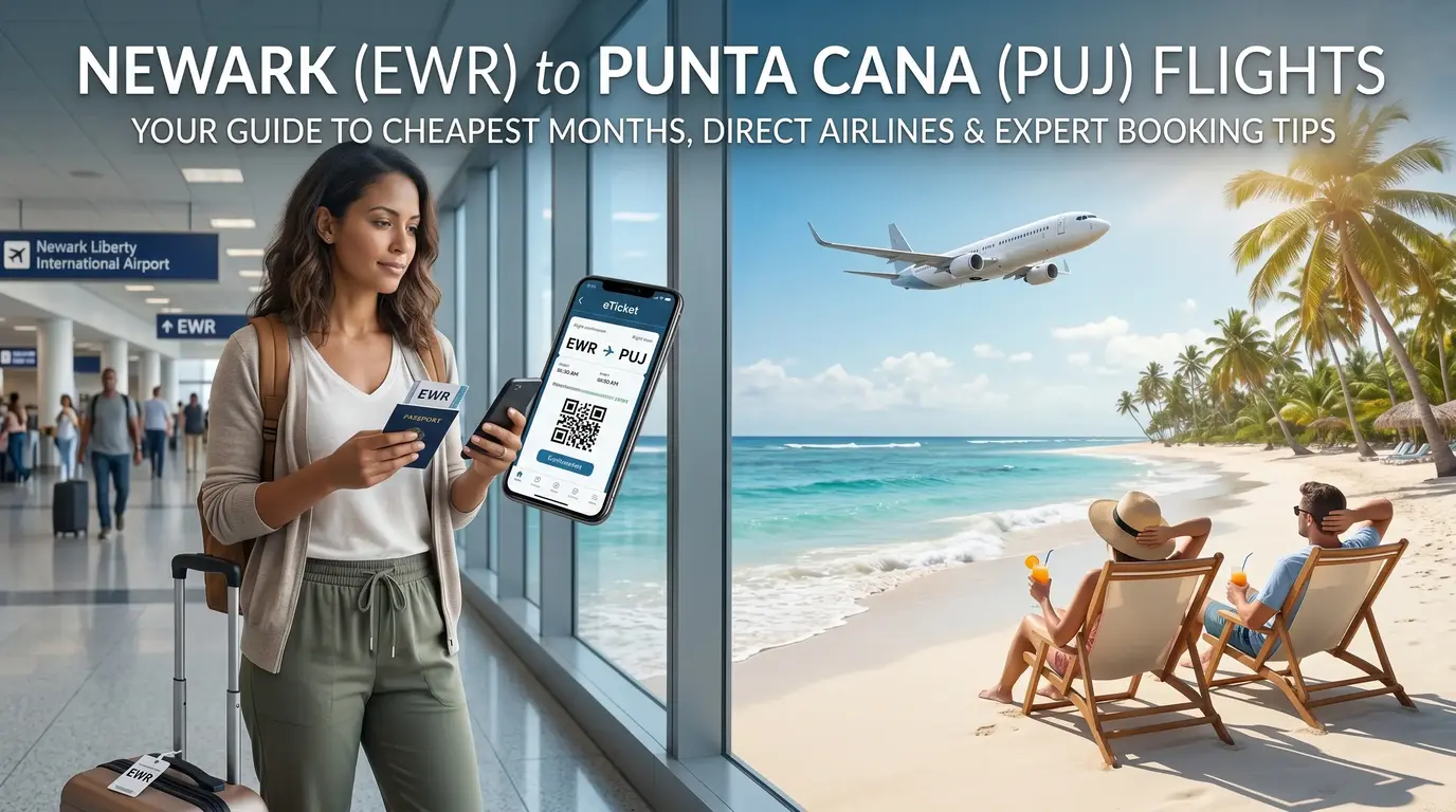 Flights from Newark to Punta Cana | Cheapest Months, Direct Flights & Booking Tips