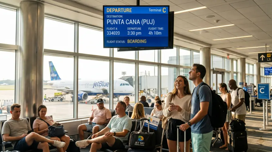 How Long is the Flight from Newark to Punta Cana Flights from Newark to Punta Cana