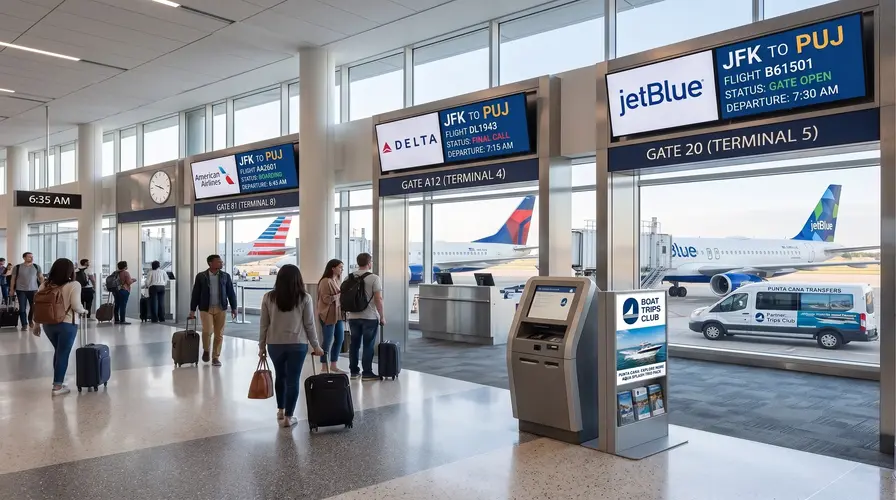 Airlines Offering Direct Flights to Punta Cana from JFK Flights from JFK to Punta Cana